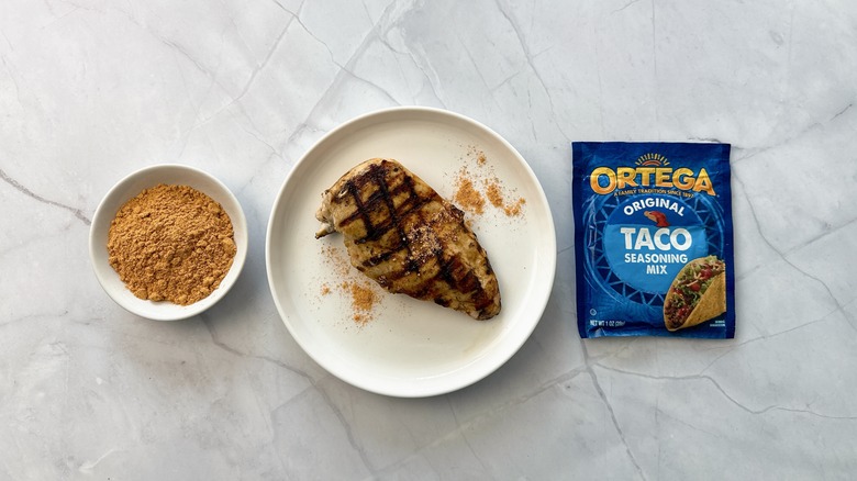 Ortega taco seasoning and chicken