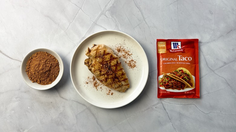 McCormick taco seasoning and chicken
