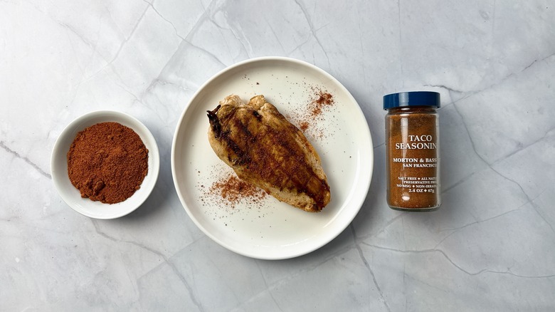 Morton & Bassett taco seasoning and chicken