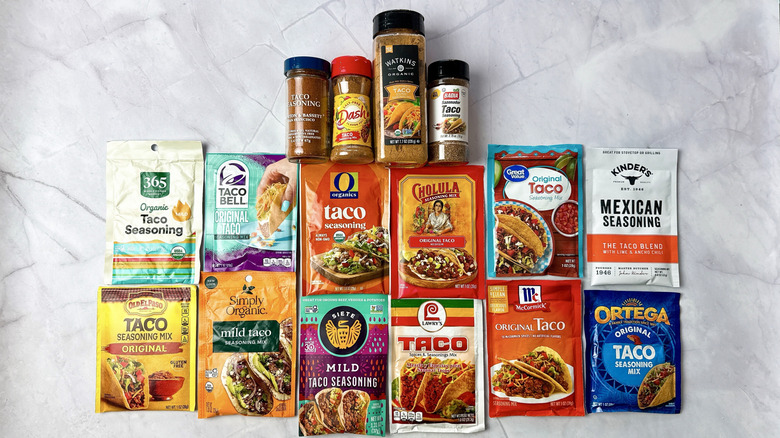 16 taco seasonings