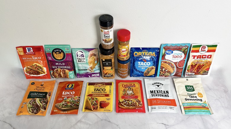 16 taco seasonings