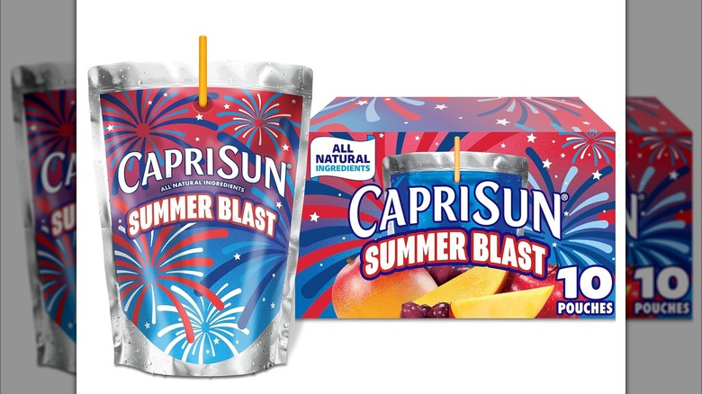 Summer Blast flavored Capri Sun multipack