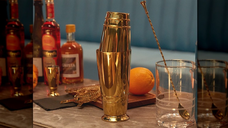 Crafthouse bar tool set from Fortessa on a bar top