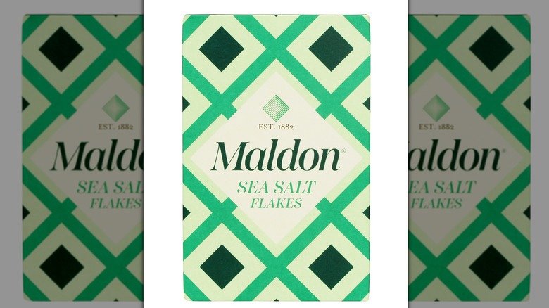 Box of Maldon sea salt flakes