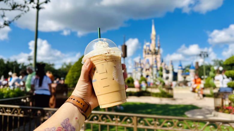 Coffee with the castle