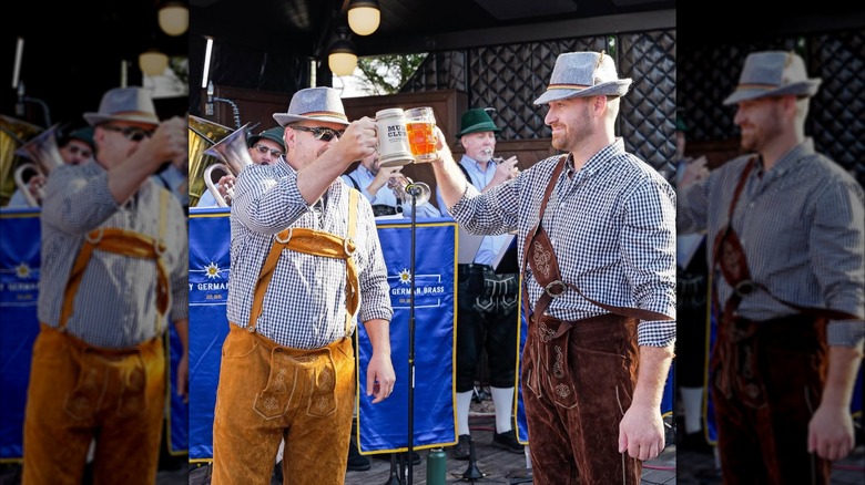 Oktoberfest celebration at MudHen Brewery