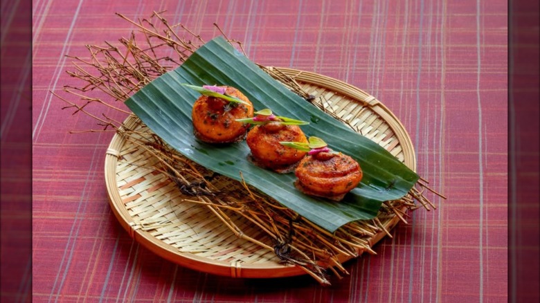 dish from Semma NYC on table