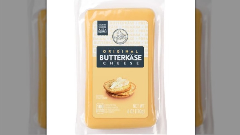 Emporium Selection butterkäse on a white background