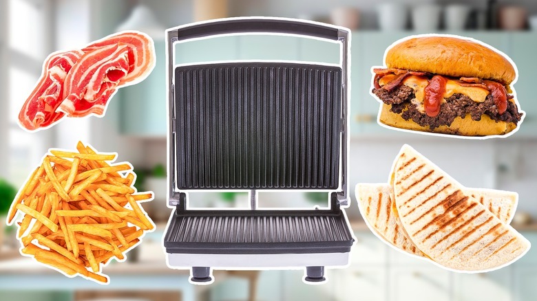Foods with a panini press