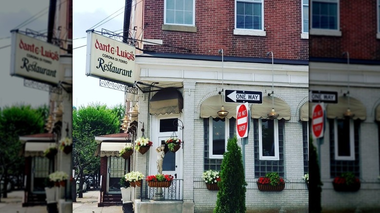 exterior of Dante & Luigi's restaurant