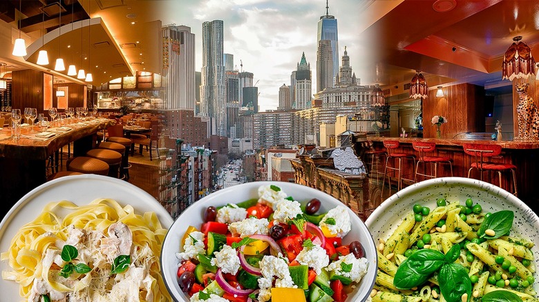 NYC Mediterranean Restaurants and dishes