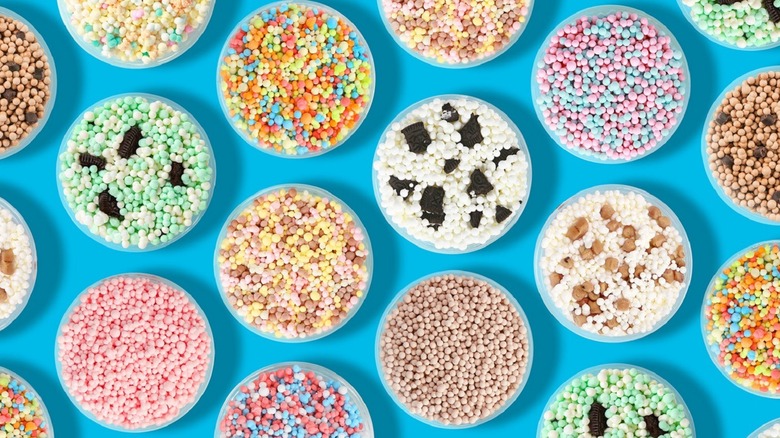 assorted Dippin' Dots flavors