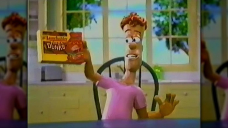 A screenshot of a Lunchables Pizza Dunks TV advertisement.