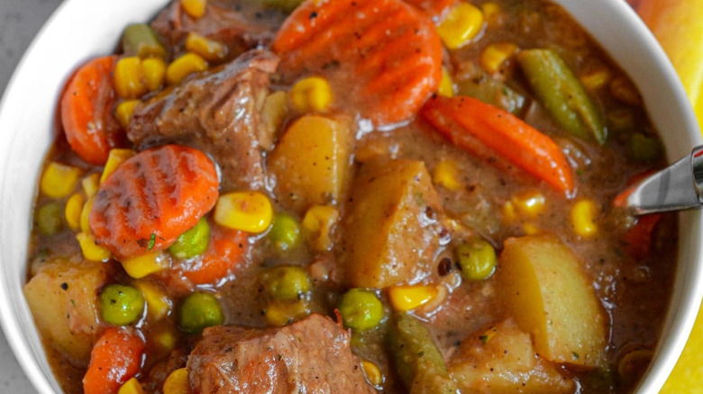 Aerial shot of Mulligan stew