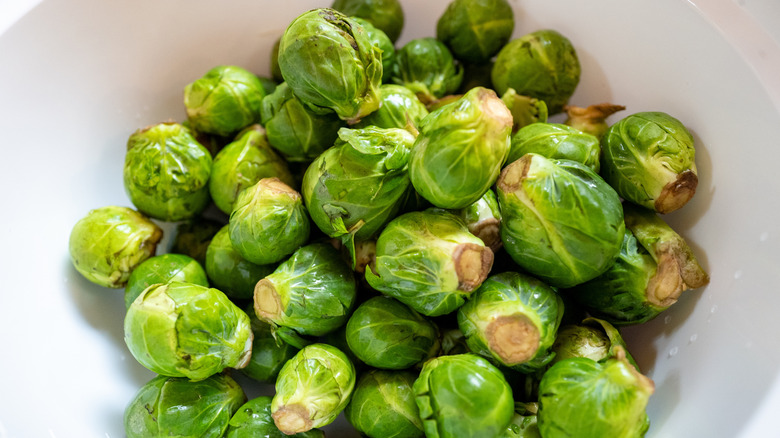 Bowl of Brussels sprouts