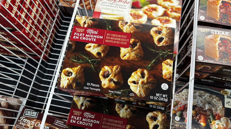 Trader Joe's mini filet mignon en croute appetizer box