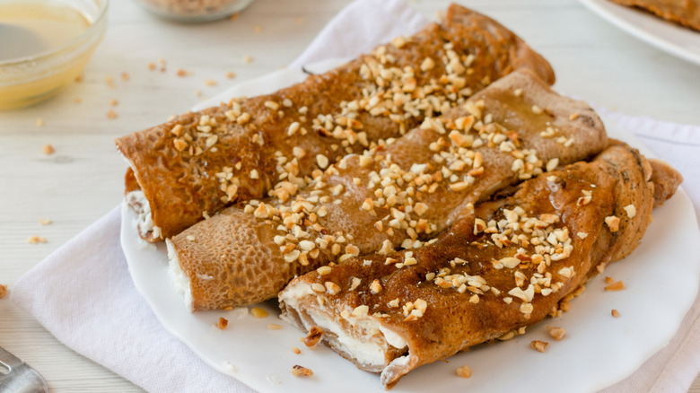 Necci on white plate