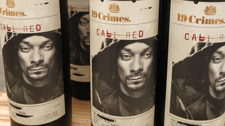 Snoop Dogg 19 Crimes wines