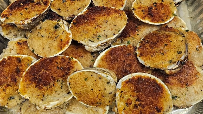 Baked clams at Randazzo's Clam Bar