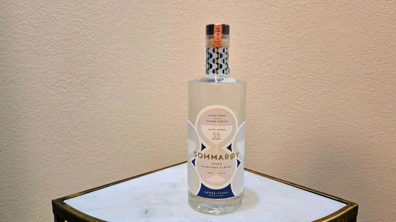 Bottle of Sommaroy vodka