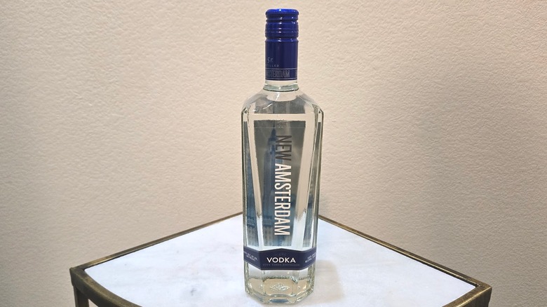 New Amsterdam vodka bottle