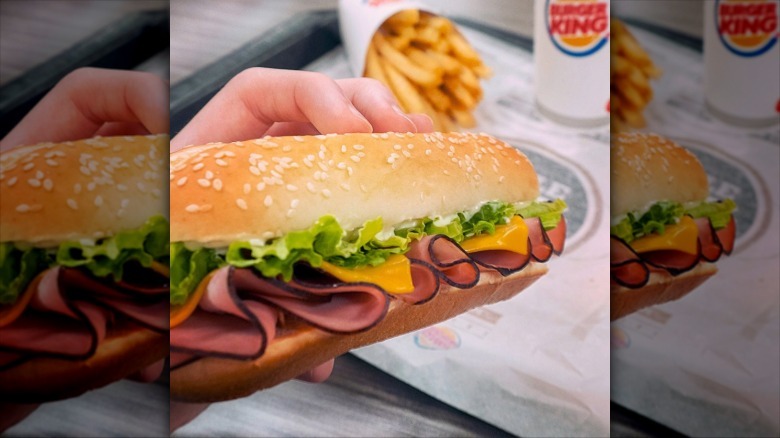 Burger King Yumbo Sandwich