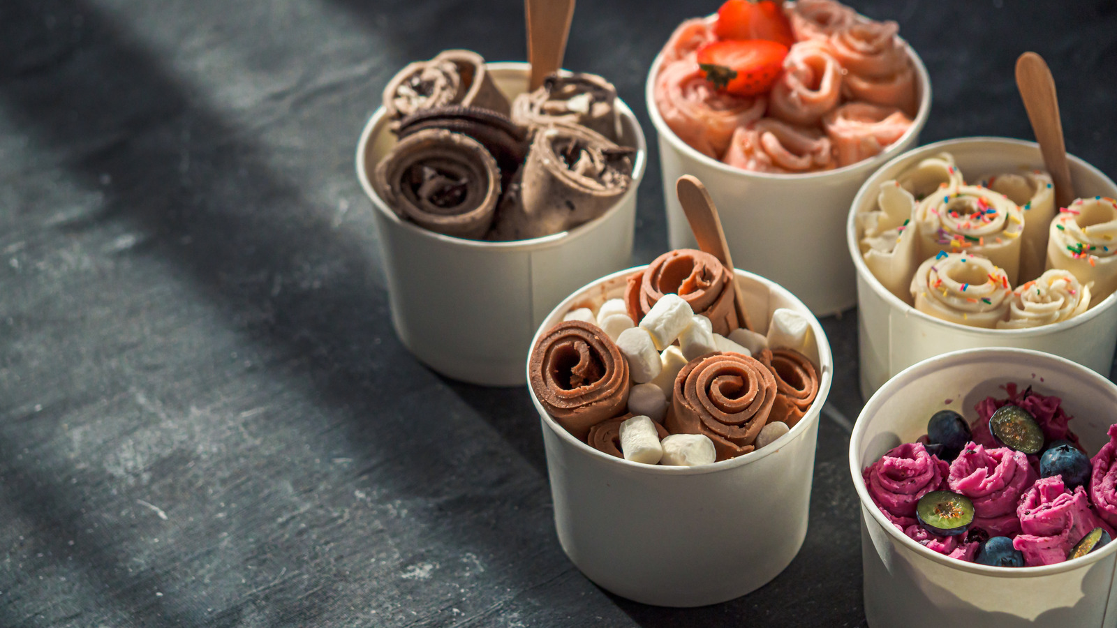 2-Ingredient Rolled Ice Cream Is Easier Than You Think To Make At Home