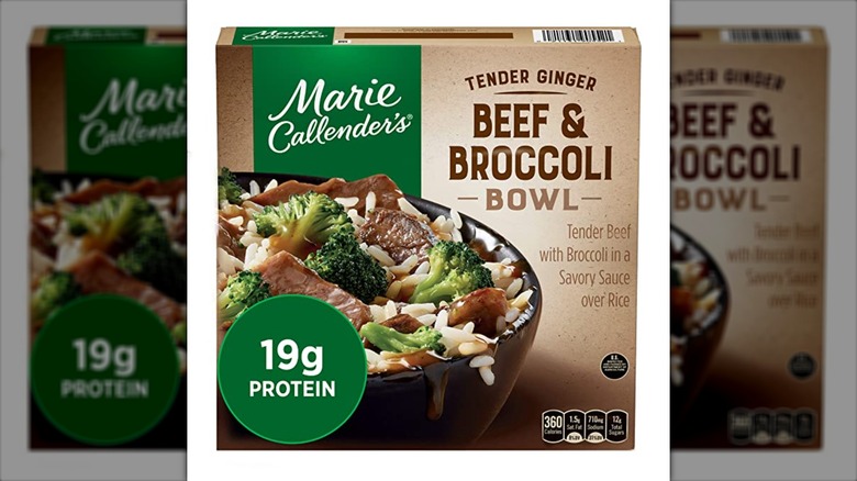 Marie Callender's frozen dinner