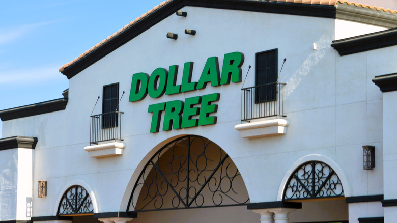 Dollar Tree business storefront exterior
