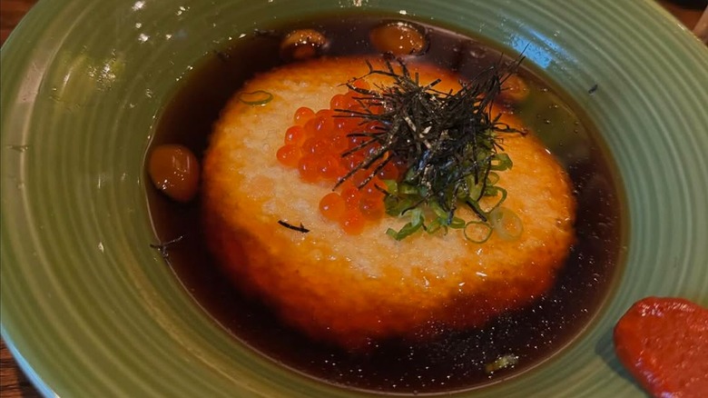 Agedashi tofu at Raku