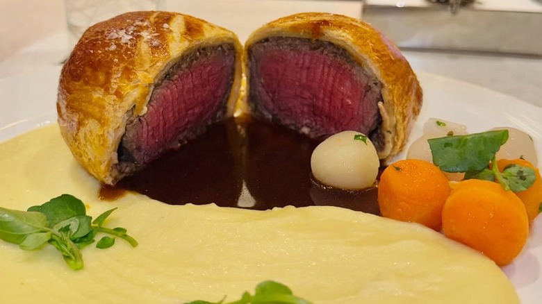 Beef Wellington at Hell's Kitchen