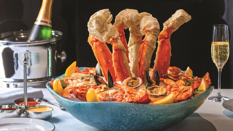 Shellfish Plateau at Prime Steakhouse