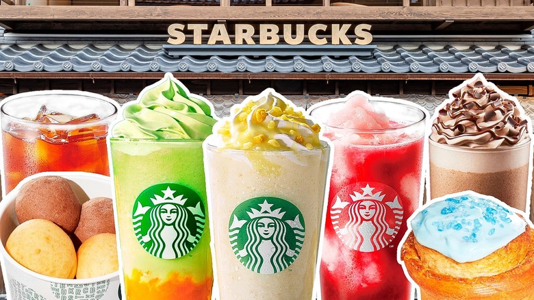 Starbucks beverages compilation