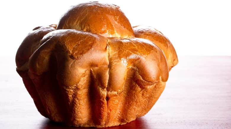 Traditional French brioche