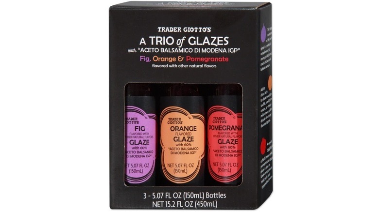 Box with three types of glaze