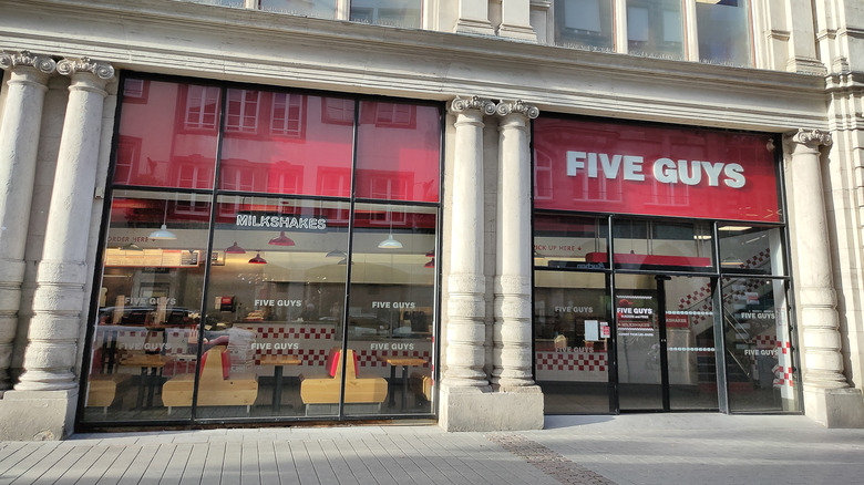 Five Guys location in France