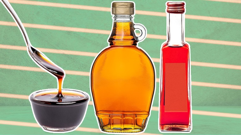 Different types of syrup