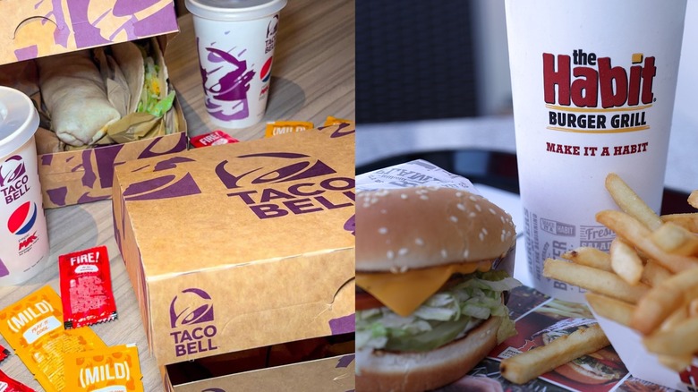 Taco Bell and Habit Burger