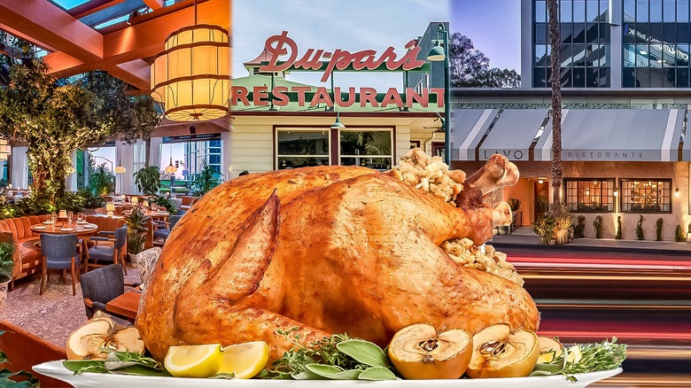 Thanksgiving turkey and LA restaurants