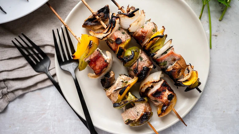 Easy Grilled Tuna Kebabs