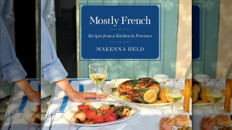 The cover of the Mostly French cookbook