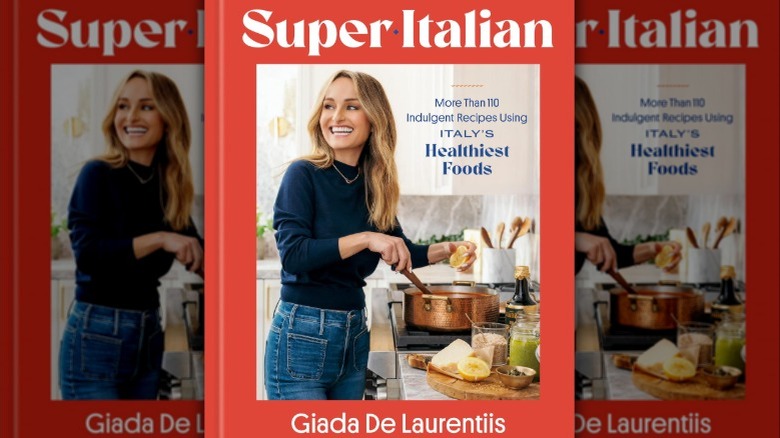 The cover of the Super Italian cookbook