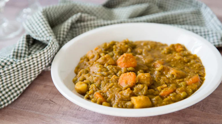 Ethiopian-Inspired Berbere Split Peas