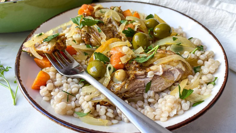 Simple 1-Pan Chicken Tagine