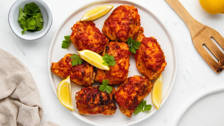 Smoky And Spicy Harissa Chicken Thighs