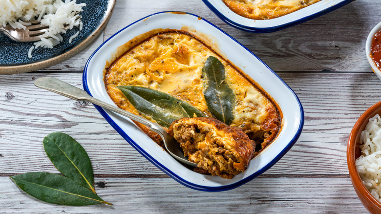 Traditional South African Bobotie