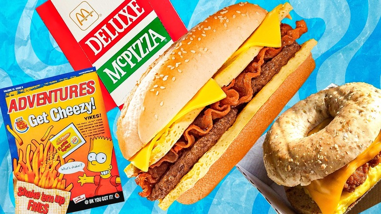 Discontinued fast food items