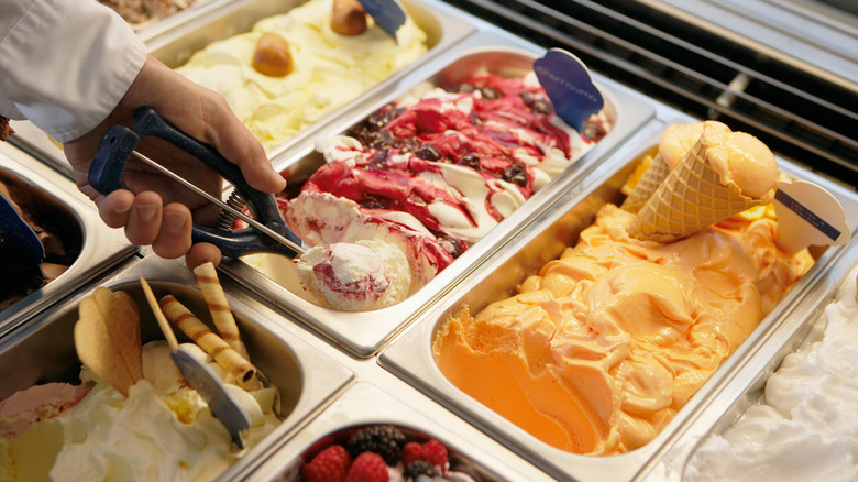 Ice cream, gelato, and sorbet