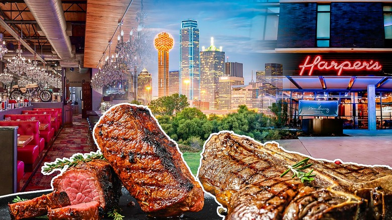 Compilation of Dallas steakhouses