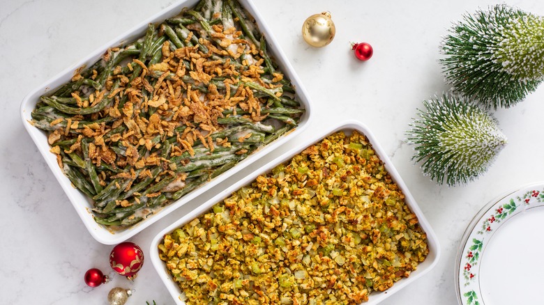 A couple holiday side dishes 